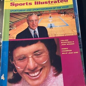 Vintage Sports Illustrated Magazines featuring Billie Jean king